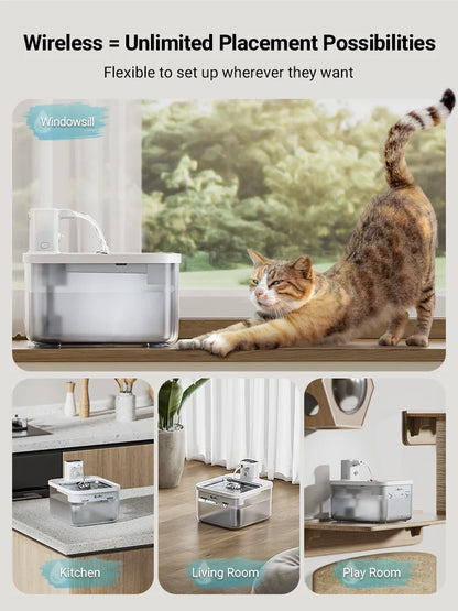 KATLAND™ Katzenbrunnen – Robust, leicht zu reinigen & ideal für sensible Katzen