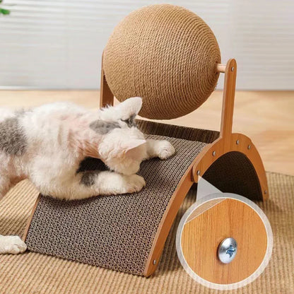 KATLAND™ Kratzbaum für Katzen mit Sisalball