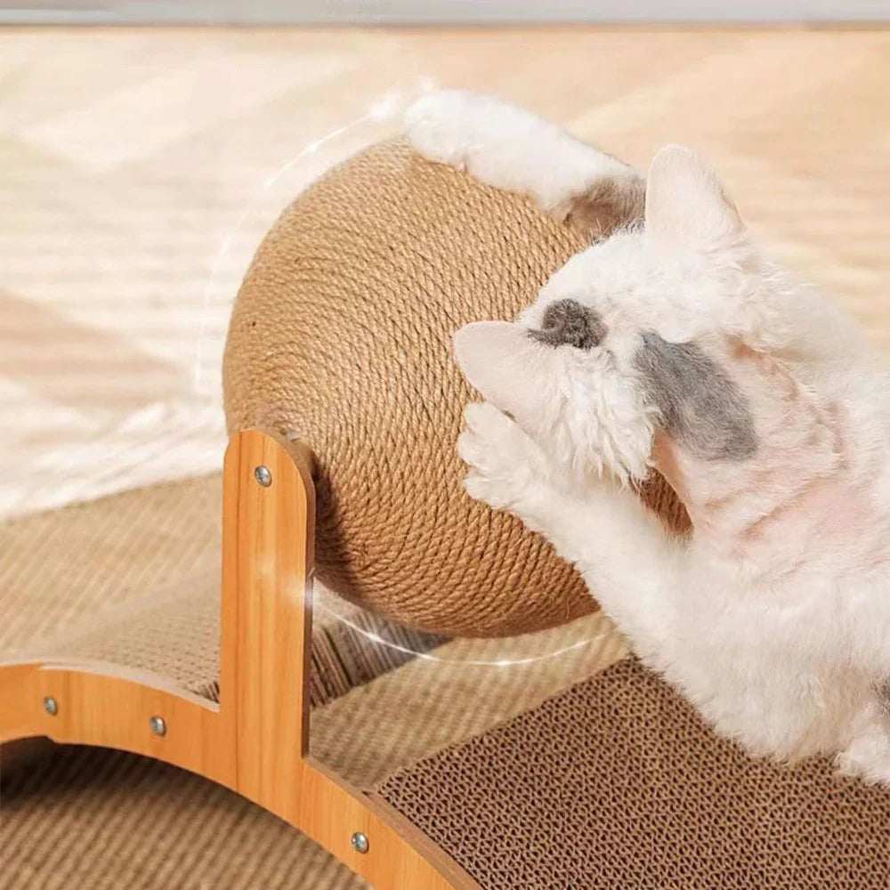 KATLAND™ Kratzbaum für Katzen mit Sisalball