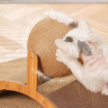 KATLAND™ Kratzbaum für Katzen mit Sisalball